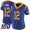 Nike Rams #12 Brandin Cooks Royal Blue Alternate Women's Stitched NFL 100th Season Vapor Limited Jersey