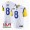 Men's Los Angeles Rams #8 Matt Gay 2022 White Super Bowl LVI Vapor Limited Stitched Jersey
