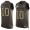 Men's Miami Dolphins #10 Kenny Stills Green Salute to Service Hot Pressing Player Name & Number Nike NFL Tank Top Jersey