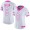 Women's Nike Dolphins #6 Jay Cutler White Pink Stitched NFL Limited Rush Fashion Jersey