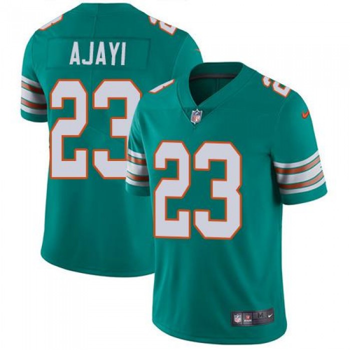 Youth Nike Dolphins #23 Jay Ajayi Aqua Green Alternate Stitched NFL Vapor Untouchable Limited Jersey