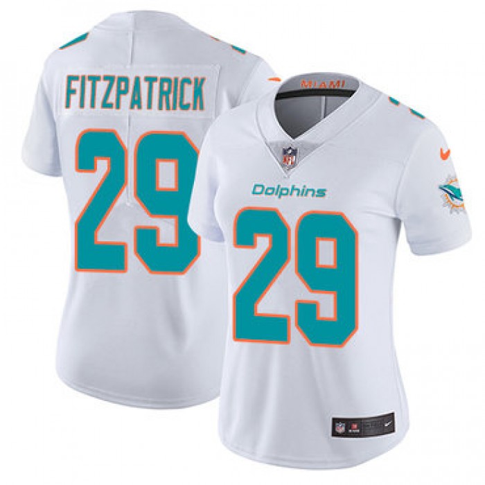 Nike Dolphins #29 Minkah Fitzpatrick White Women's Stitched NFL Vapor Untouchable Limited Jersey
