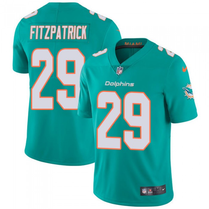 Nike Dolphins #29 Minkah Fitzpatrick Aqua Green Team Color Youth Stitched NFL Vapor Untouchable Limited Jersey