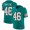 Nike Miami Dolphins #46 Durham Smythe Aqua Green Alternate Men's Stitched NFL Vapor Untouchable Limited Jersey
