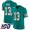 Nike Dolphins #13 Dan Marino Aqua Green Alternate Men's Stitched NFL 100th Season Vapor Limited Jersey