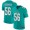 Nike Miami Dolphins #56 Davon Godchaux Men's Limited Aqua Team Color Vapor Untouchable Jersey