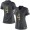 Women's Minnesota Vikings #4 Brett Favre Black Anthracite 2016 Salute To Service Stitched NFL Nike Limited Jersey