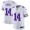 Minnesota Vikings #14 Stefon Diggs Nike White Team Logo Vapor Limited NFL Jersey