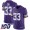 Vikings #33 Dalvin Cook Purple Team Color Men's Stitched Football 100th Season Vapor Limited Jersey