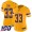 Nike Vikings #33 Dalvin Cook Gold Women's Stitched NFL Limited Inverted Legend 100th Season Jersey
