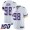 Nike Vikings #98 Linval Joseph White Men's Stitched NFL 100th Season Vapor Limited Jersey