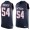 Men's New England Patriots #54 Tedy Bruschi Navy Blue Hot Pressing Player Name & Number Nike NFL Tank Top Jersey