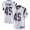 Nike New England Patriots #45 Donald Trump White Men's Stitched NFL Vapor Untouchable Limited Jersey