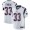 Nike New England Patriots #33 Kevin Faulk White Men's Stitched NFL Vapor Untouchable Limited Jersey