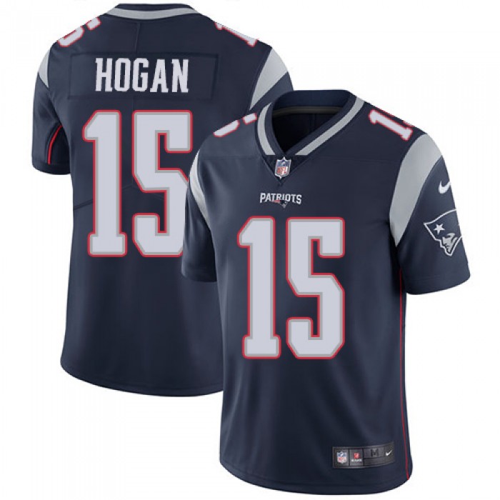 Nike New England Patriots #15 Chris Hogan Navy Blue Team Color Men's Stitched NFL Vapor Untouchable Limited Jersey