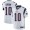 Men's NFL New England Patriots #10 Josh Gordon White Road Alternate Vapor Untouchable Limited Nike Jersey