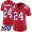 Nike Patriots #24 Stephon Gilmore Red Alternate Women's Stitched NFL 100th Season Vapor Limited Jersey