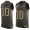 Men's New Orleans Saints #10 Brandin Cooks Green Salute to Service Hot Pressing Player Name & Number Nike NFL Tank Top Jersey