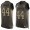 Men's New Orleans Saints #44 Hau'oli Kikaha Green Salute to Service Hot Pressing Player Name & Number Nike NFL Tank Top Jersey