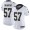 Women's Nike New Orleans Saints #57 Alex Okafor White Stitched NFL Vapor Untouchable Limited Jersey