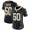 Nike Saints #50 DeMario Davis Black Team Color Women's Stitched NFL Vapor Untouchable Limited Jersey