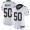 Nike Saints #50 DeMario Davis White Women's Stitched NFL Vapor Untouchable Limited Jersey
