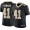 Nike Saints 41 Alvin Kamara Black 100th Season Vapor Untouchable Limited Jersey