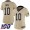 Nike Saints #10 Tre'Quan Smith Gold Women's Stitched NFL Limited Inverted Legend 100th Season Jersey