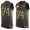Men's New York Giants #74 Ereck Flowers Green Salute to Service Hot Pressing Player Name & Number Nike NFL Tank Top Jersey