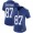 Women's Nike Giants #87 Sterling Shepard Royal Blue Team Color Stitched NFL Vapor Untouchable Limited Jersey