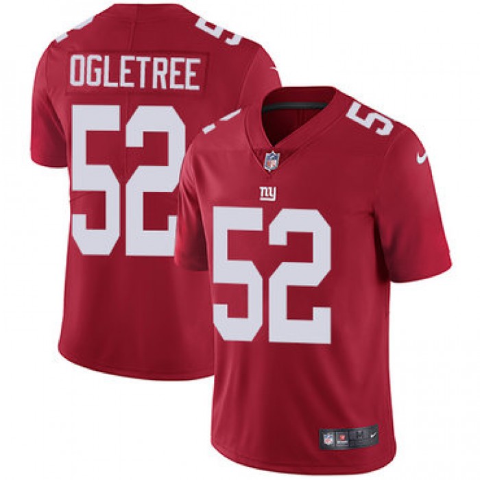 Nike New York Giants #52 Alec Ogletree Red Alternate Men's Stitched NFL Vapor Untouchable Limited Jersey