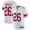 Nike New York Giants #26 Saquon Barkley White Men's Stitched NFL Vapor Untouchable Limited Jersey