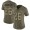 Nike Giants #26 Saquon Barkley Olive Camo Women's Stitched NFL Limited 2017 Salute to Service Jersey