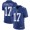 Nike New York Giants #17 Kyle Lauletta Royal Blue Team Color Men's Stitched NFL Vapor Untouchable Limited Jersey