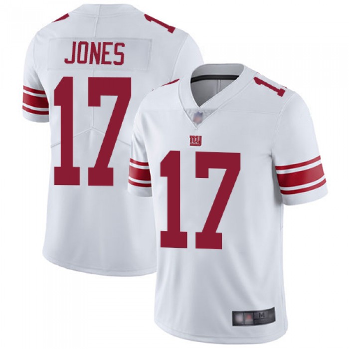 Giants #17 Daniel Jones White Men's Stitched Football Vapor Untouchable Limited Jersey