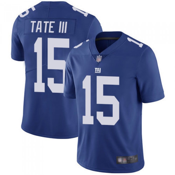 Giants #15 Golden Tate III Royal Blue Team Color Men's Stitched Football Vapor Untouchable Limited Jersey