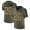 Men's Olive New York Giants #26 Saquon Barkley 2021 Camo Salute To Service Limited Stitched Jersey