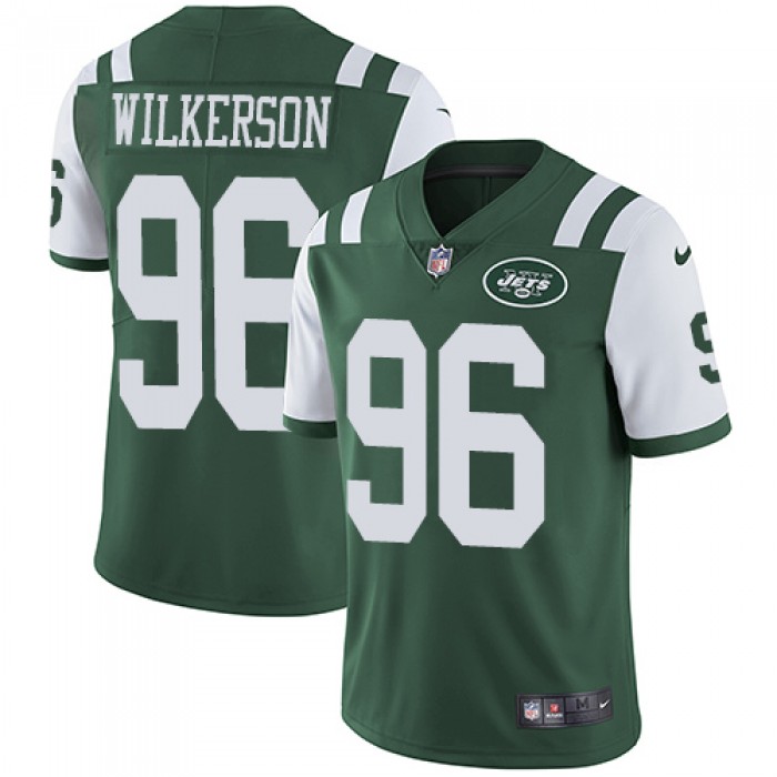 Nike New York Jets #96 Muhammad Wilkerson Green Team Color Men's Stitched NFL Vapor Untouchable Limited Jersey
