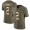 Nike Jets #2 Teddy Bridgewater Olive Gold Youth Stitched NFL Limited 2017 Salute to Service Jersey