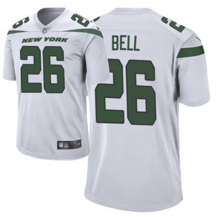 Youth Nike Jets 26 Le'Veon Bell White New 2019 Vapor Untouchable Limited Jersey