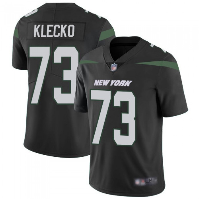 New York Jets #73 Joe Klecko Black Alternate Men's Stitched Football Vapor Untouchable Limited Jersey