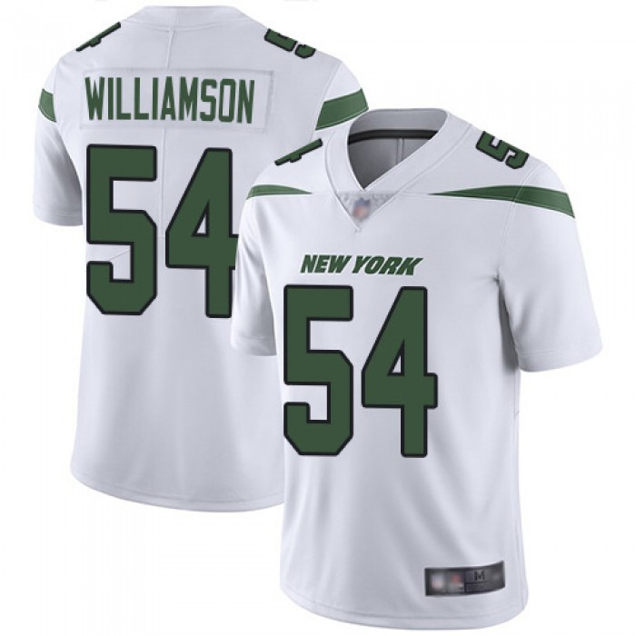 New York Jets #54 Avery Williamson White Men's Stitched Football Vapor Untouchable Limited Jersey