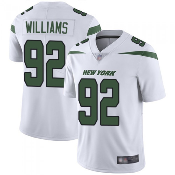 New York Jets #92 Leonard Williams White Men's Stitched Football Vapor Untouchable Limited Jersey