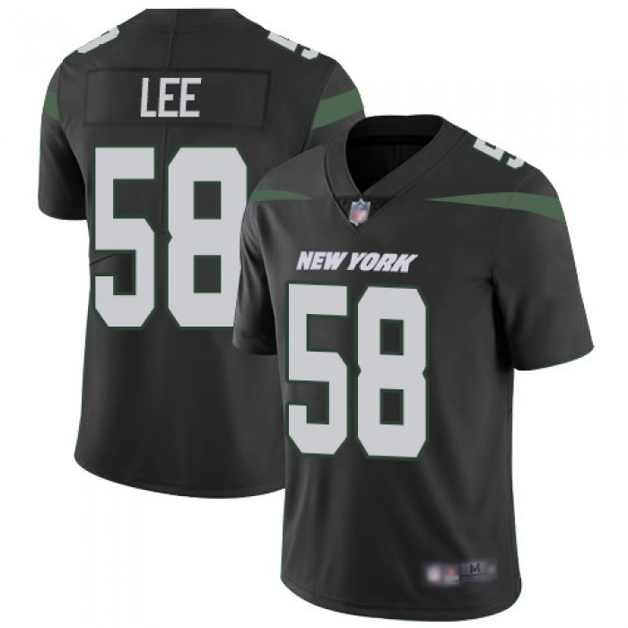 New York Jets #58 Darron Lee Black Alternate Men's Stitched Football Vapor Untouchable Limited Jersey