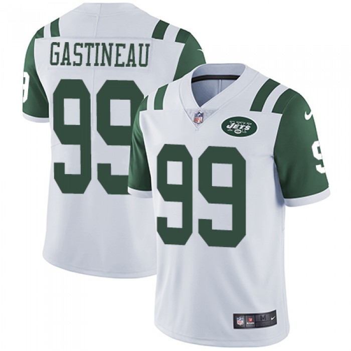 Jets #99 Mark Gastineau White Men's Stitched Football Vapor Untouchable Limited Jersey