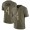 Youth Nike Oakland Raiders 4 Derek Carr Olive Camo Stitched NFL Limited 2017 Salute to Service Jersey
