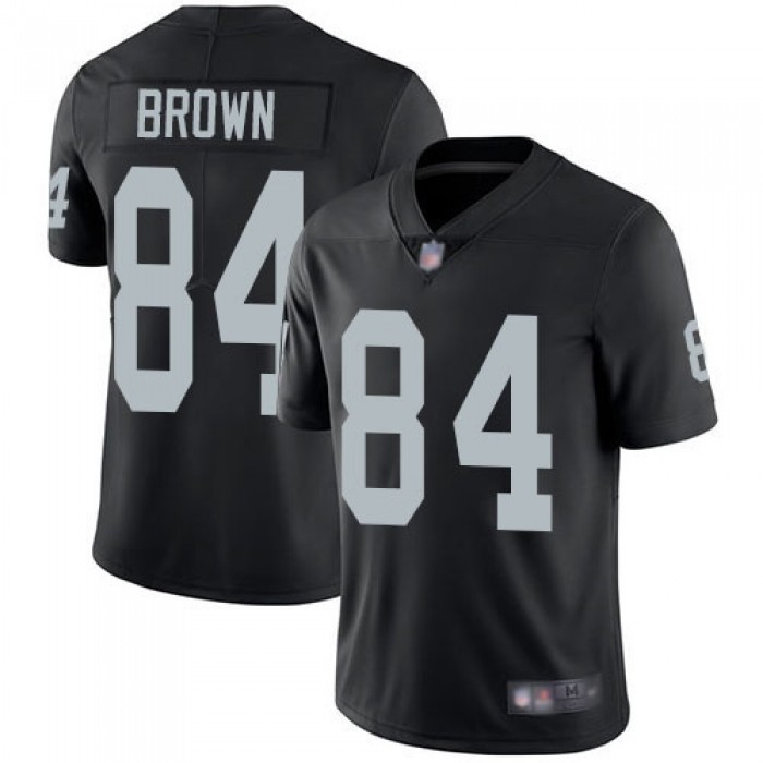 Youth Oakland Raiders #84 Antonio Brown Black Vapor Untouchable Limited Jersey