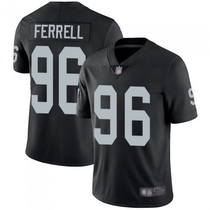 Raiders #96 Clelin Ferrell Black Team Color Youth Stitched Football Vapor Untouchable Limited Jersey