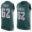 Men's Philadelphia Eagles #62 Jason Kelce Midnight Green Hot Pressing Player Name & Number Nike NFL Tank Top Jersey