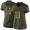 Women's Nike Philadelphia Eagles #11 Carson Wentz Green Stitched NFL Limited 2015 Salute to Service Jersey
